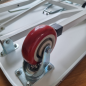 Preview: Hundepflegetisch - Mit Trolleyfunktion - Rutschfeste Arbeitsplatte - 91x61x76 cm